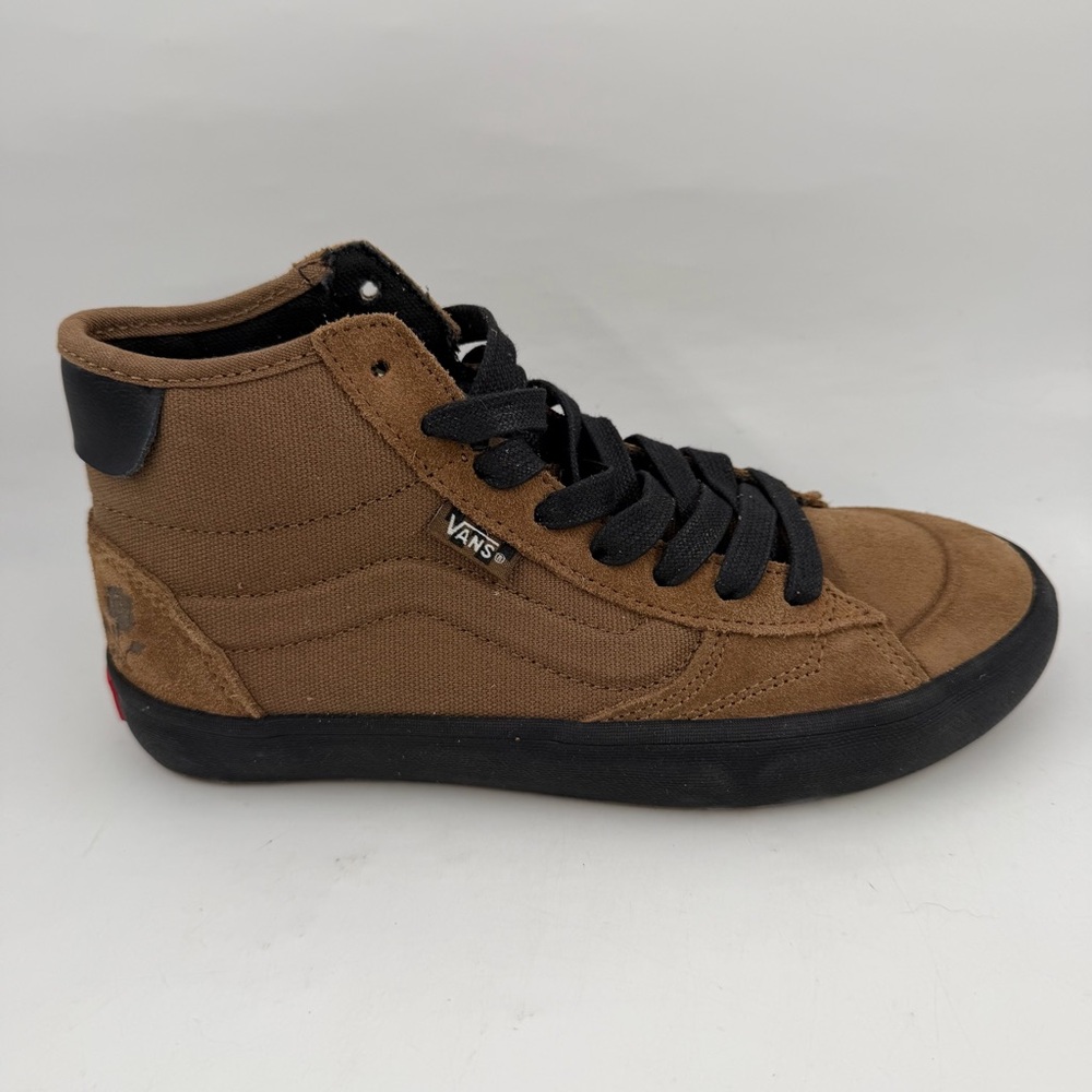 👞 NEW! Vans x Lizzie Armanto Brown - SZ 5.5- Leather Skateboard Shoe
